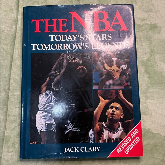 NBA Other - The NBA Today's Stars Tomorrow's Legends Hardcover Book by Jack Clary (1994)